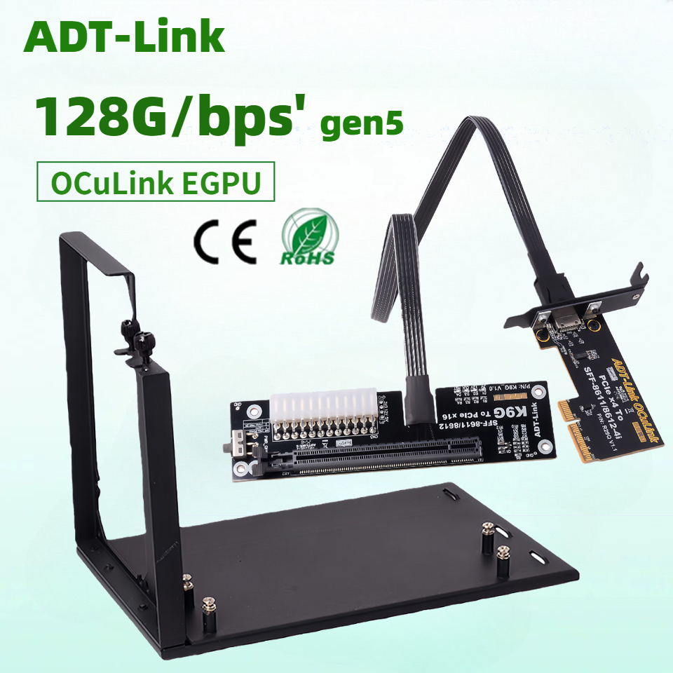 Oculink Egpu Mini Pc - Docking Station PCIE 5.0 x4 para