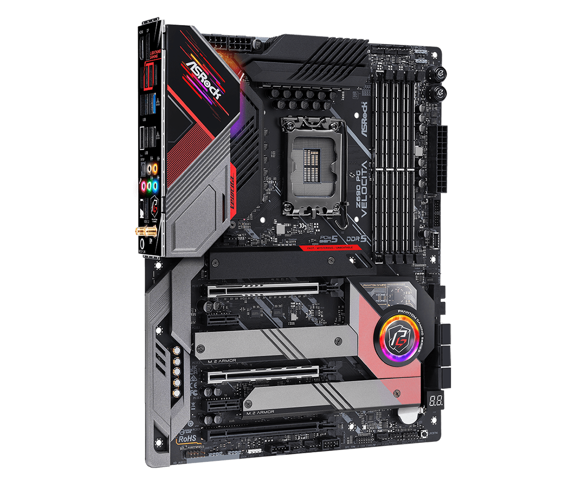 Placa-mãe Asrock Z690 PG VELOC - Lga1700 Itx Motherboard Ddr5 avaliação e preço