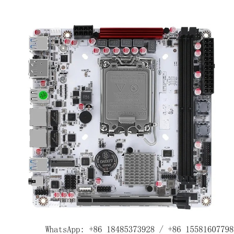 Placa-Mãe Mini ITX NAS LGA1700 - Nas Motherboard 8 Sata Mini Itx avaliação e preço