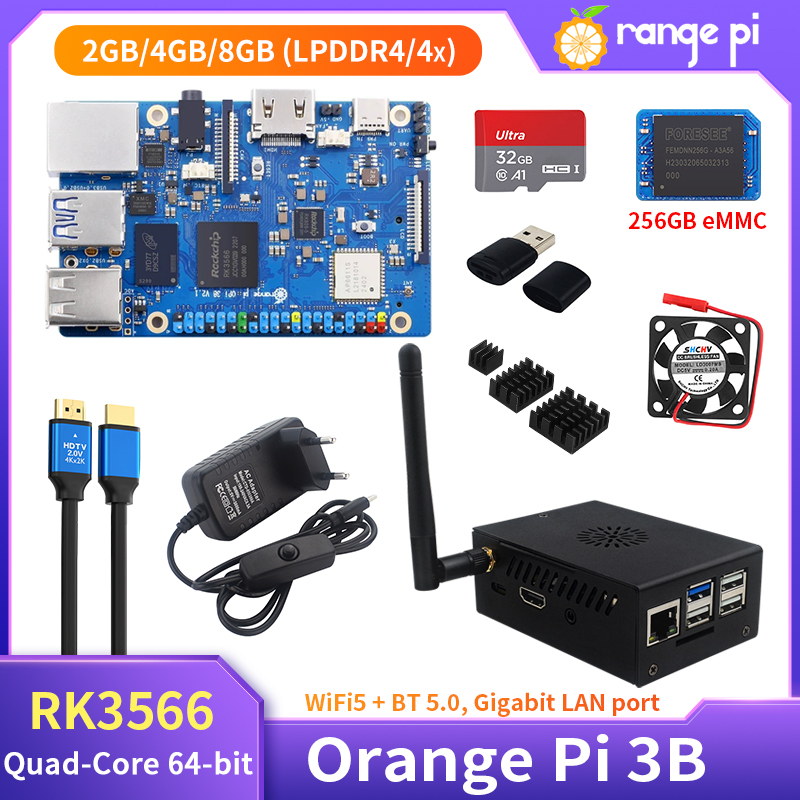 Orange Pi 3B 8GB 4GB 2GB RAM R - Rockchip Rk3588 Development Board avaliação e preço
