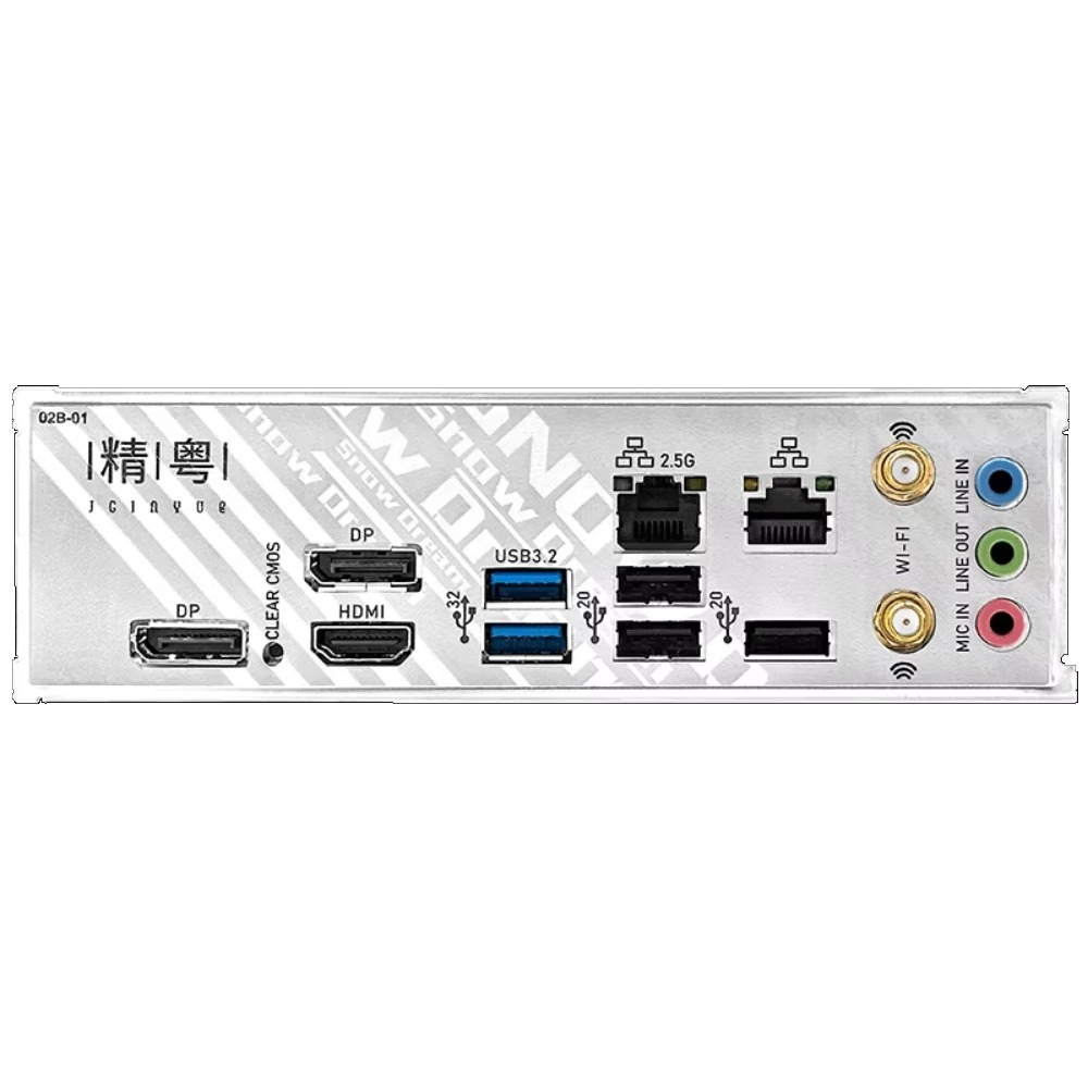Placa-mãe JGINYUE B760i-Snow D - Lga1700 Itx Motherboard Ddr5 avaliação e preço