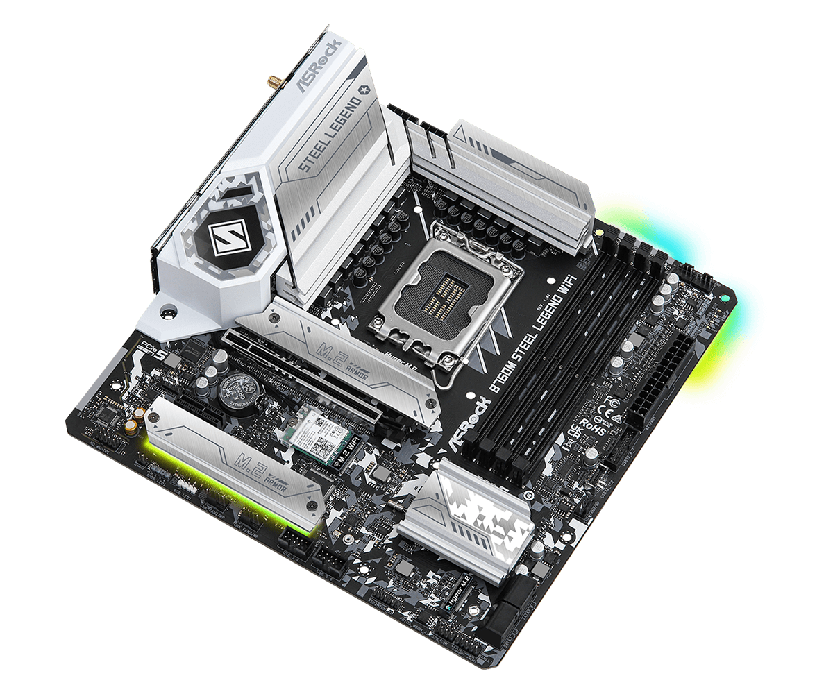 Placa-mãe ASROCK B760M STEEL L - Lga1700 Itx Motherboard Ddr5 avaliação e preço