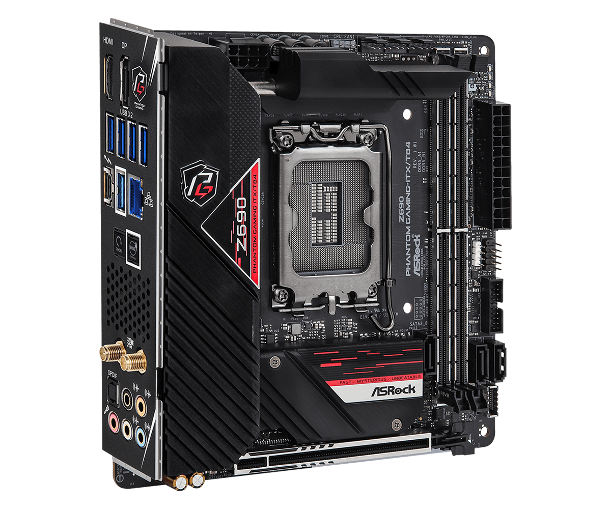 Placa-mãe Mini-ITX ASROCK Z690 - Lga1700 Itx Motherboard Ddr5 avaliação e preço